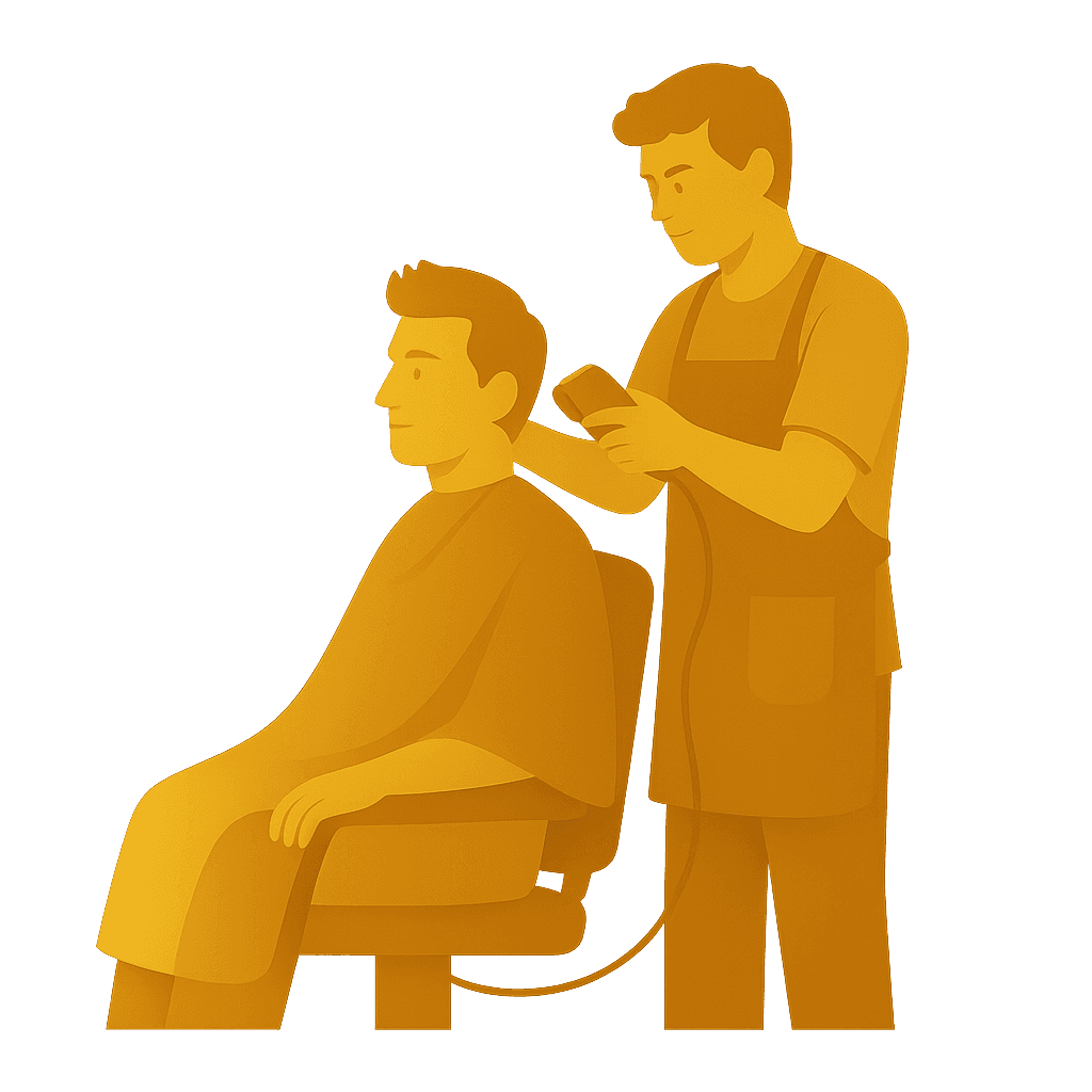 Gold Barber - L'art du barbering